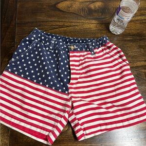 Chubbies USA Flag Shorts - Red, White, and Blue